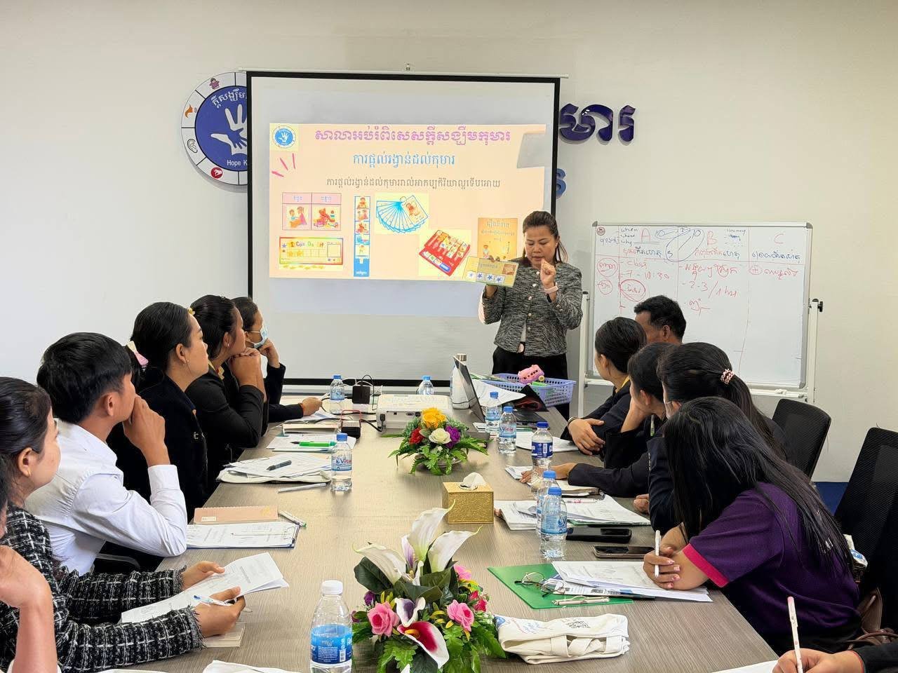 Professional Development Workshop on Student Behavior Support event in Cambodia